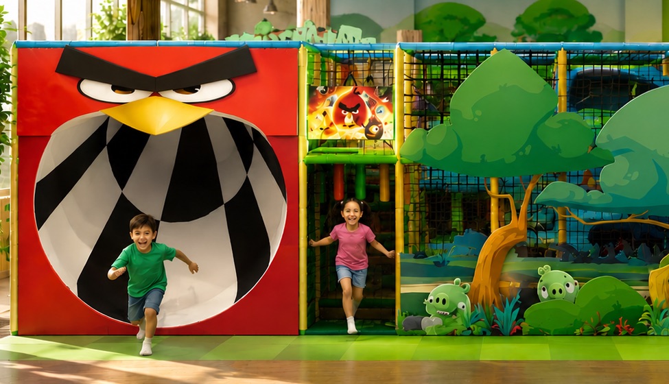 Angry Birds Play Zone at Buckley's Family Adventure